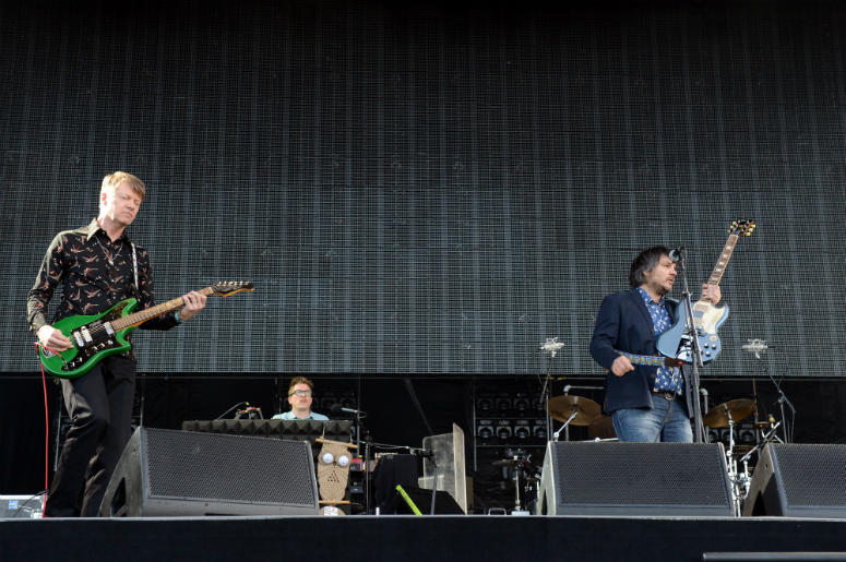 Wilco performs onstage during day 2 of the 2013 Bonnaroo Music & Arts Festival Wilco performs onstage during day 2 of the 2013 Bonnaroo Music & Arts Festival