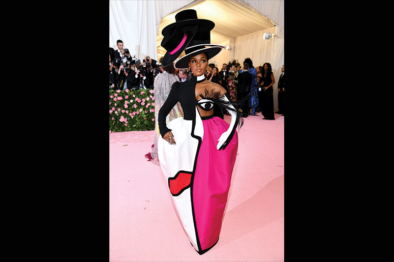 anelle Monae attends The 2019 Met Gala Celebrating Camp: Notes on Fashion at Metropolitan Museum of Art on May 06, 2019 in New York City. (Photo by Dimitrios Kambouris/Getty Images for The Met Museum/Vogue)