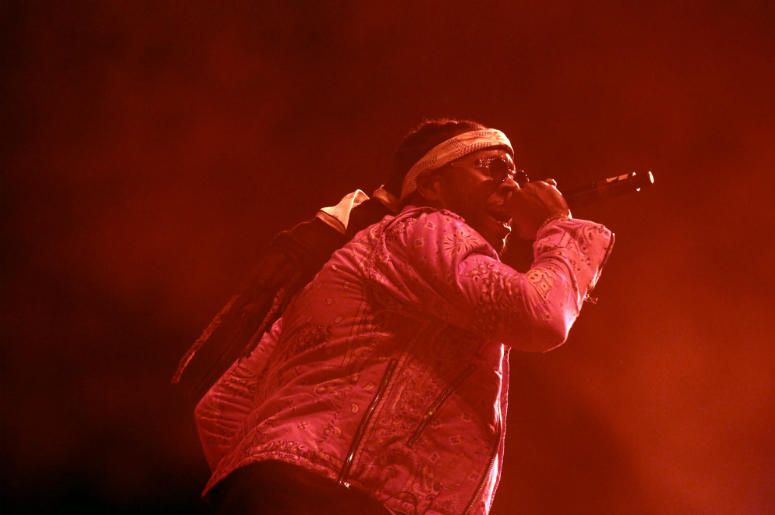 2 Chainz makes a guest appearance during DJ Khaled's set during the Coachella Valley Music and Arts Festival at Empire Polo Club. 2 Chainz makes a guest appearance during DJ Khaled's set during the Coachella Valley Music and Arts Festival at Empire Polo Club.