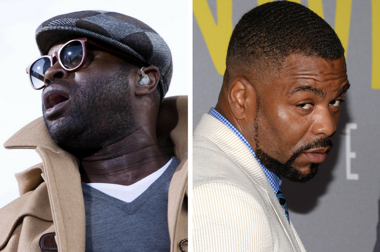 Black Thought and Method Man Black Thought of the Roots and Method Man of the Wu-Tang Clan