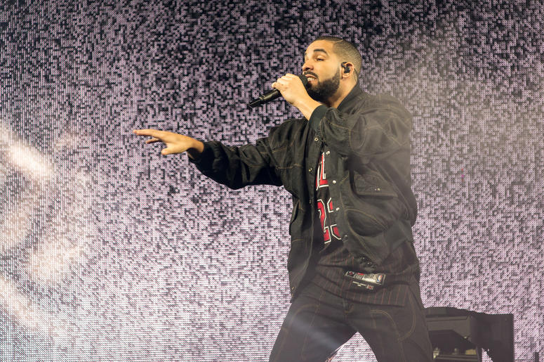 Drake (Aubrey Drake Graham) during the Summer Sixteen tour at United Center on October 5, 2016, in Chicago, Illinois Drake (Aubrey Drake Graham) during the Summer Sixteen tour at United Center on October 5, 2016, in Chicago, Illinois