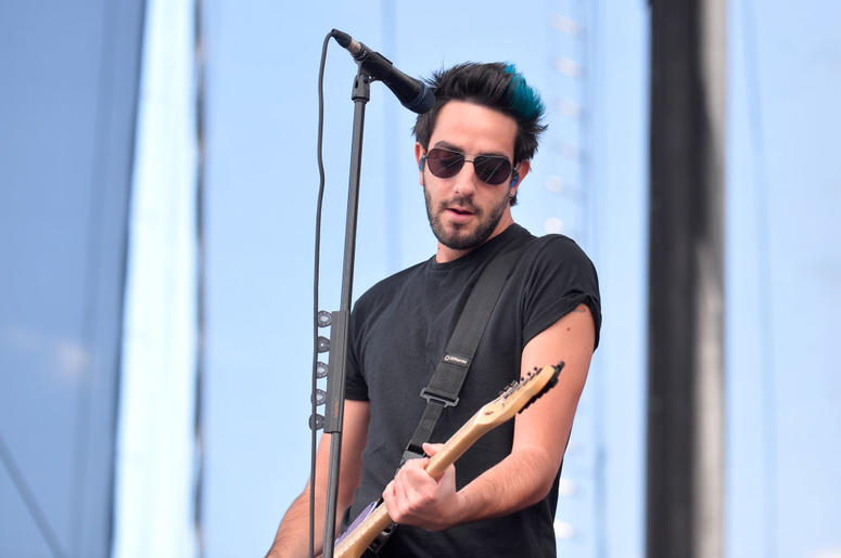 Jack Barakat of All Time Low performs onstage during the Daytime Village Presented by Capital One at the 2017 HeartRadio Music Festival at the Las Vegas Village on September 23, 2017 in Las Vegas, Nevada Jack Barakat of All Time Low performs onstage during the Daytime Village Presented by Capital One at the 2017 HeartRadio Music Festival at the Las Vegas Village on September 23, 2017 in Las Vegas, Nevada