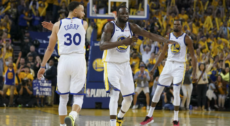 Steph Curry, Draymond Green and Kevin Durant Steph Curry, Draymond Green and Kevin Durant