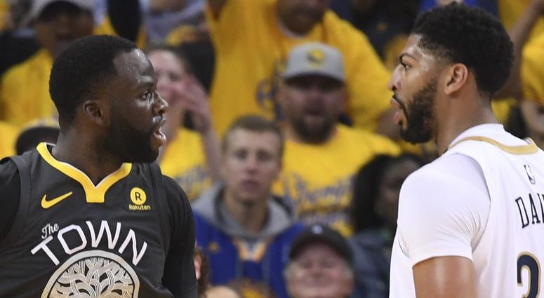 Draymond Green and Anthony Davis