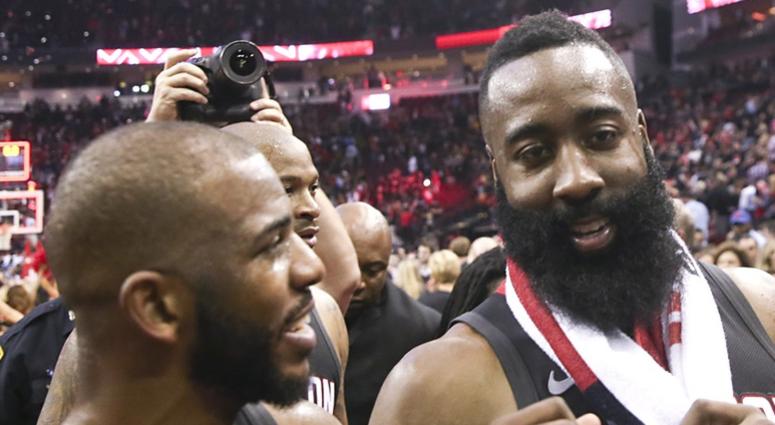 Chris Paul and James Harden