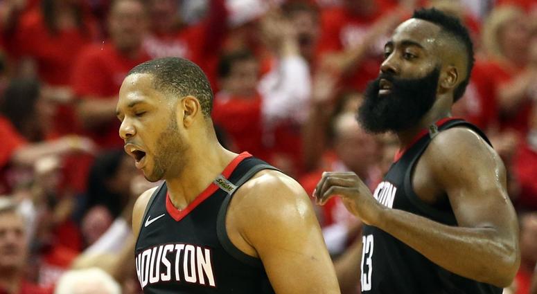Eric Gordon and James Harden