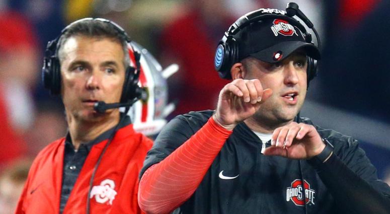 Urban Meyer and Zach Smith Urban Meyer and Zach Smith