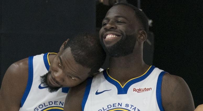 Draymond Green and Kevin Durant Draymond Green and Kevin Durant