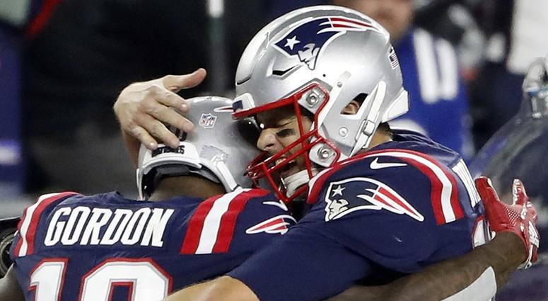 Tom Brady and Josh Gordon Tom Brady and Josh Gordon