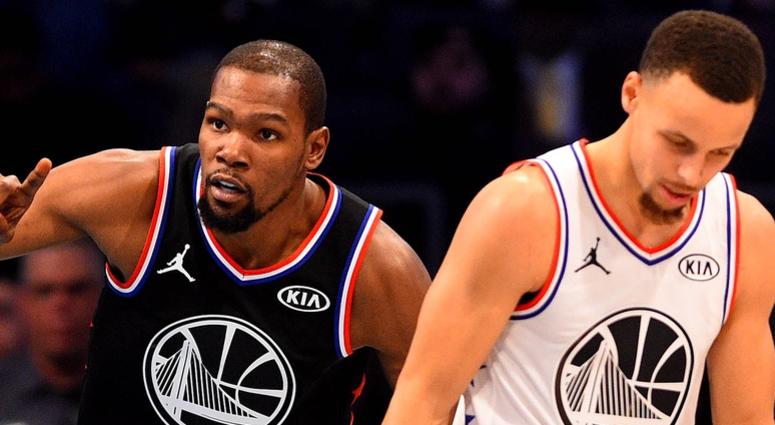 Kevin Durant and Steph Curry Kevin Durant and Steph Curry