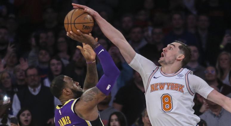 LeBron James and Mario Hezonja LeBron James and Mario Hezonja