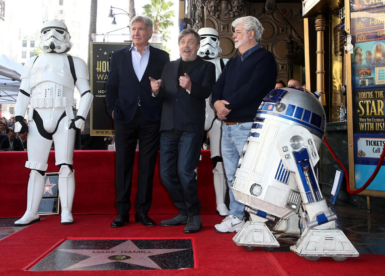 Mark Hamill Honored With Star On The Hollywood Walk Of Fame Mark Hamill Honored With Star On The Hollywood Walk Of Fame