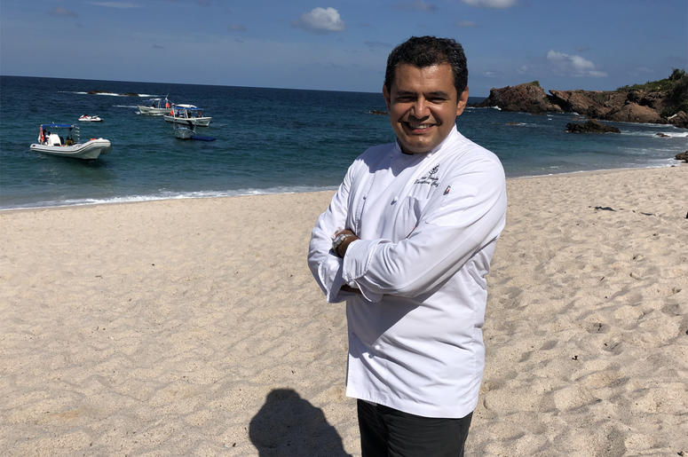 Chef Jorge González Chef Jorge González (Photo credit: Foodie Chap/Liam Mayclem)