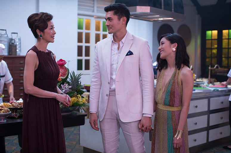 Michelle Yeoh, Henry Golding and Constance Wu in 'Crazy Rich Asians' Michelle Yeoh, Henry Golding and Constance Wu in 'Crazy Rich Asians' (Photo credit: Warner Bros)