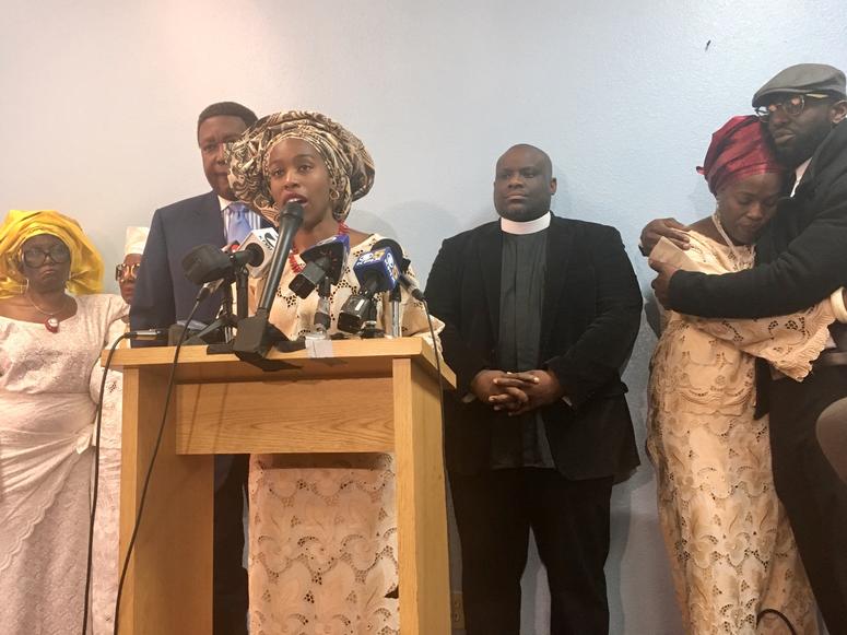 Chinedu Okobi's family holds press conference Chinedu Okobi's family holds press conference
