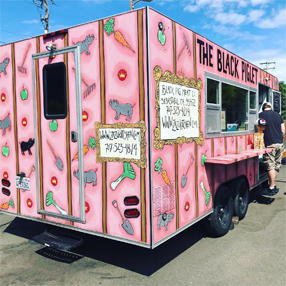 “The Black Piglet” food truck “The Black Piglet” food truck