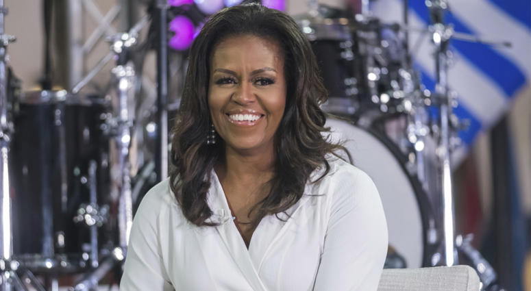 AP18303642082936 In this Oct. 11, 2018 file photo, Michelle Obama participates in the International Day of the Girl on NBC's "Today" show in New York. Oprah Winfrey and Reese Witherspoon will be among the special guests when Michelle Obama goes on tour for her memoir “Bec