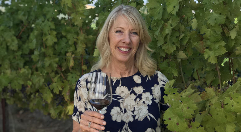 Winemaker Cheryl Lucido of Laujor Wine Estate Winemaker Cheryl Lucido of Laujor Wine Estate