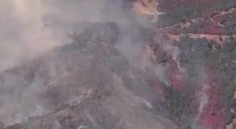 The Canyon Fire started burning near Lake Berryessa on July 22, 2019. The Canyon Fire started burning near Lake Berryessa on July 22, 2019.