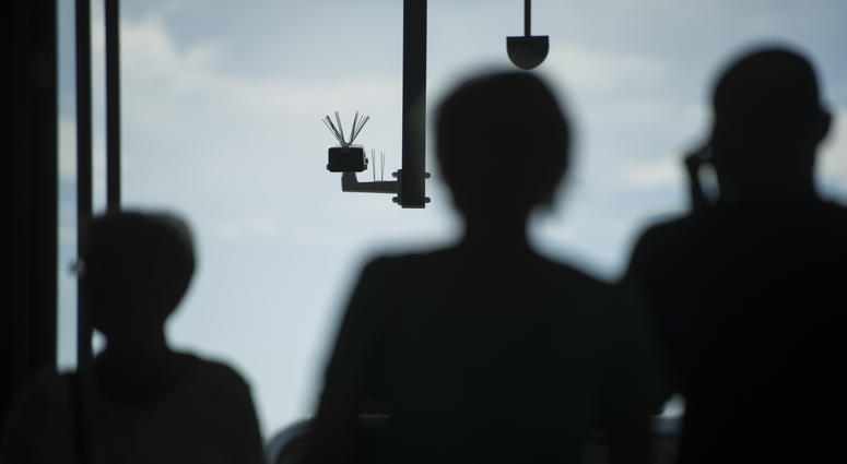 Facial recognition technology in the testing stage at Berlin Suedkruez station, Berlin, Germany, August 13, 2017 Facial Recognition Technology