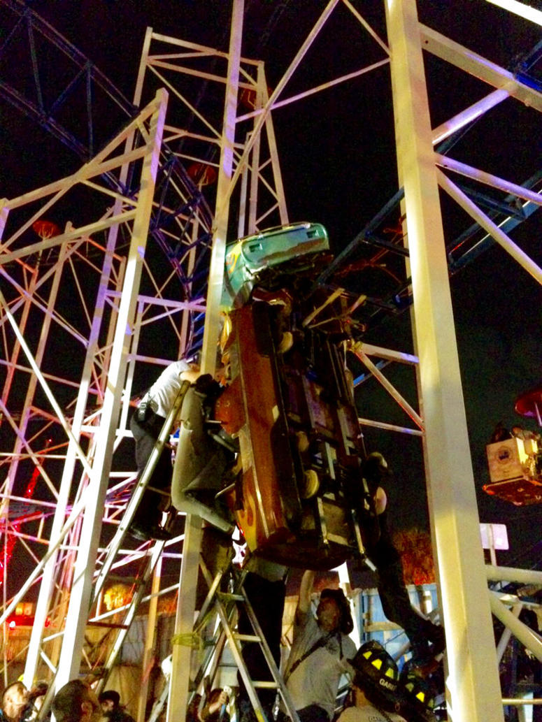 Roller Coaster at Daytona Beach Boardwalk Roller Coaster at Daytona Beach Boardwalk