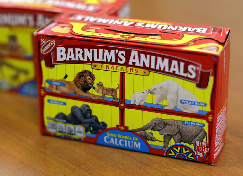Old Animal Crackers Box