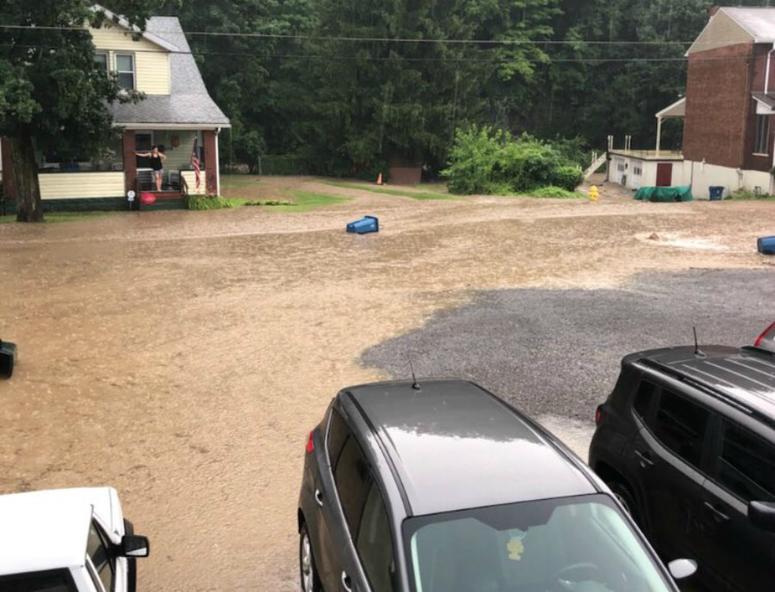 Walters Avenue right by Girty's Run