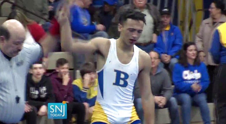 image made from video provided by SNJTODAY.COM, Buena Regional High School wrestler Andrew Johnson is declared the winner by referee Alan Maloney after a match in in Buena, N.J. Maloney, who told the New Jersey high school wrestler to cut his dreadlocks o image made from video provided by SNJTODAY.COM, Buena Regional High School wrestler Andrew Johnson is declared the winner by referee Alan Maloney after a match in in Buena, N.J. Maloney, who told the New Jersey high school wrestler to cut his dreadlocks o