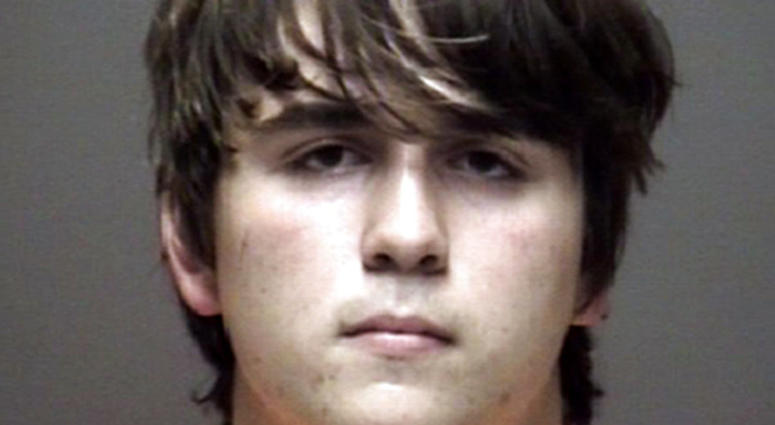This file photo provided by the Galveston County Sheriff's Office shows Dimitrios Pagourtzis, who law enforcement officials took into custody Friday, May 18, 2018, DO NOT USE