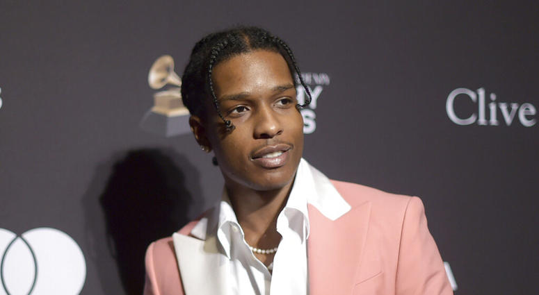 A$AP Rocky at Pre-Grammy Gala And Salute To Industry Icons in Beverly Hills A$AP Rocky at Pre-Grammy Gala And Salute To Industry Icons in Beverly Hills