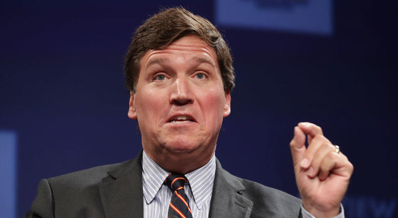 WASHINGTON, DC - MARCH 29: Fox News host Tucker Carlson discusses 'Populism and the Right' during the National Review Institute's Ideas Summit at the Mandarin Oriental Hotel March 29, 2019 in Washington, DC. Carlson talked about a large variety of topics