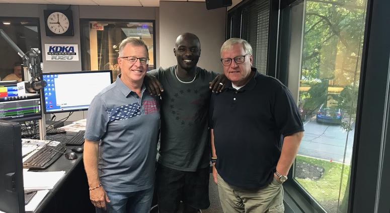 Larry Richert, Santonio Holmes, John Shumway Larry Richert, Santonio Holmes, John Shumway