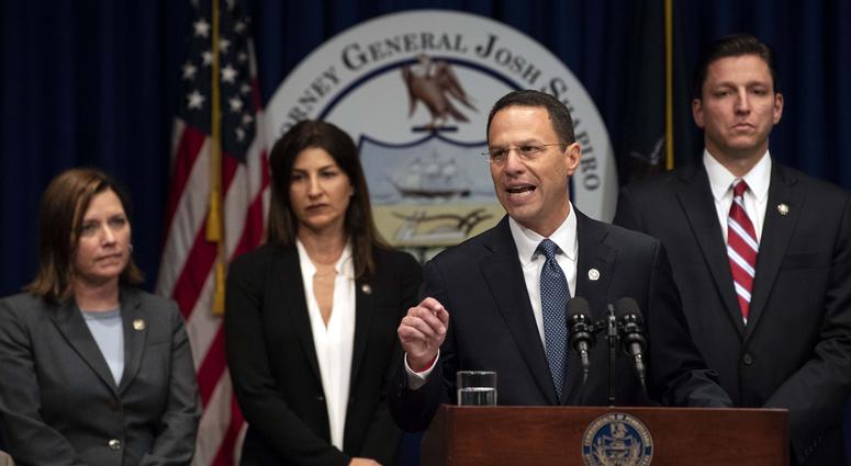 Attorney General Josh Shapiro outlined the findings of the grand jury investigation into six catholic diocese in Pennsylvania.
