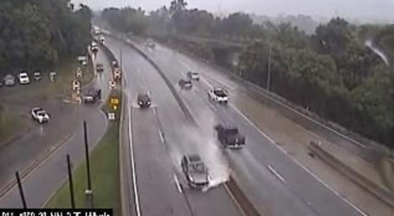 Ponding on Route 28
