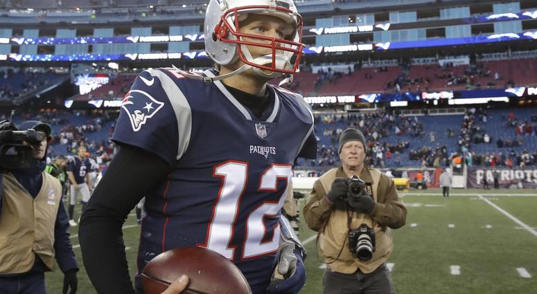 Tom Brady of the New England Patriots Tom Brady of the New England Patriots