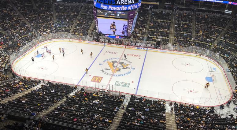 The Penguins take on Columbus in the 2018 preseason