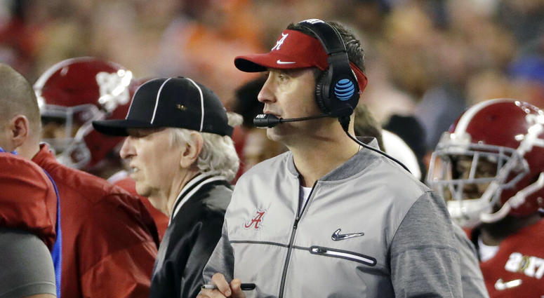 Alabama offensive coordinator Steve Sarkisian Alabama offensive coordinator Steve Sarkisian
