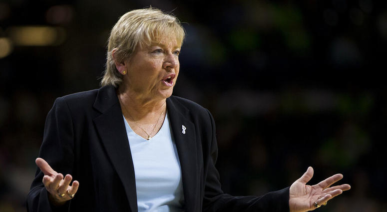North Carolina coach Sylvia Hatchell North Carolina coach Sylvia Hatchell