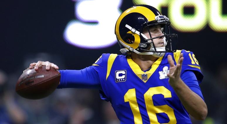 Los Angeles Rams' Jared Goff Los Angeles Rams' Jared Goff