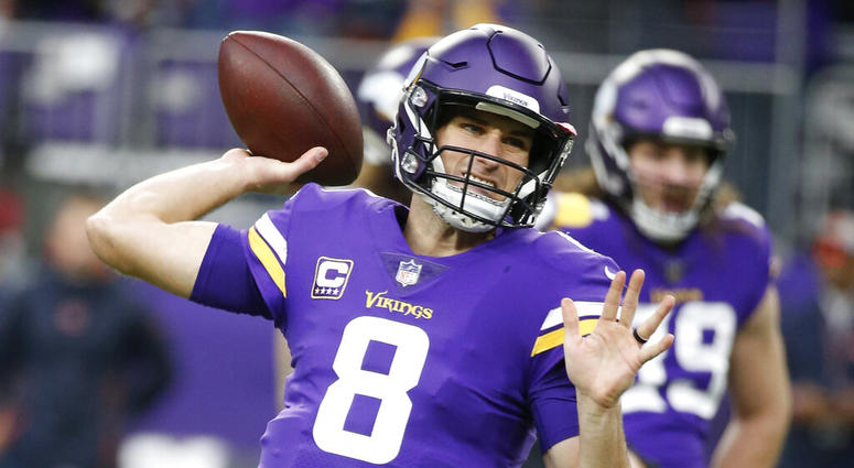 Minnesota Vikings quarterback Kirk Cousins Minnesota Vikings quarterback Kirk Cousins