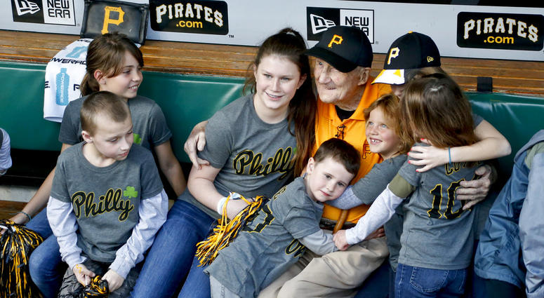 Pittsburgh Pirates retired usher Phil Coyne Pittsburgh Pirates retired usher Phil Coyne
