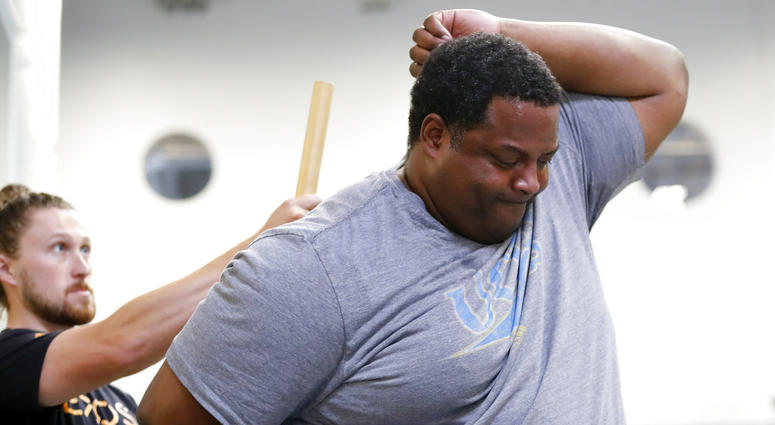 Former NFL football player Vaughn Parker Former NFL football player Vaughn Parker