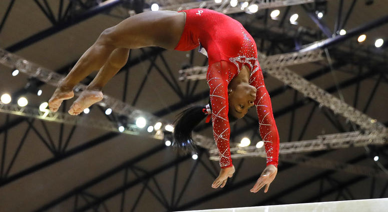 Simone Biles at Gymnastics World Championships Simone Biles at Gymnastics World Championships