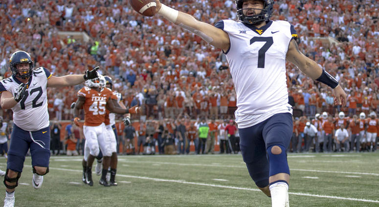 West Virginia quarterback Will Grier West Virginia quarterback Will Grier