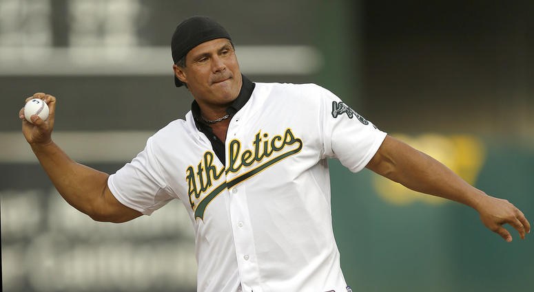Former Oakland Athletics player Jose Canseco Former Oakland Athletics player Jose Canseco