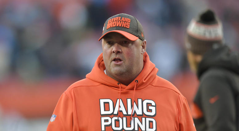 Cleveland Browns offensive coordinator Freddie Kitchens AP DO NOT USE