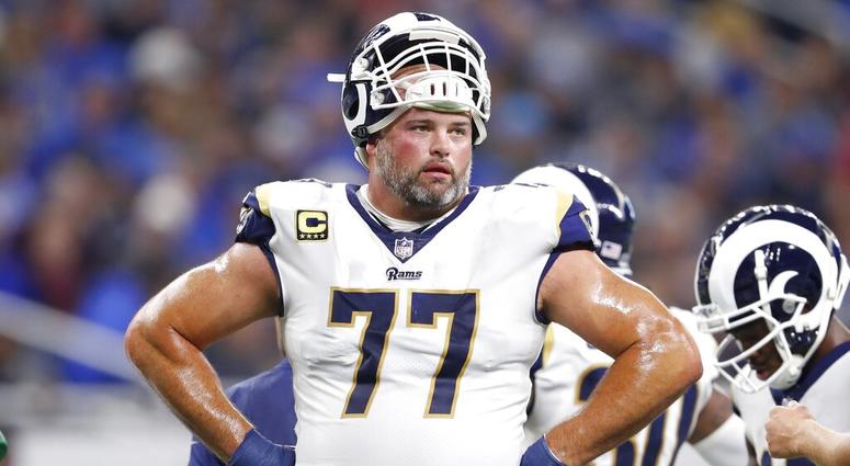 Los Angeles Rams offensive tackle Andrew Whitworth Los Angeles Rams offensive tackle Andrew Whitworth