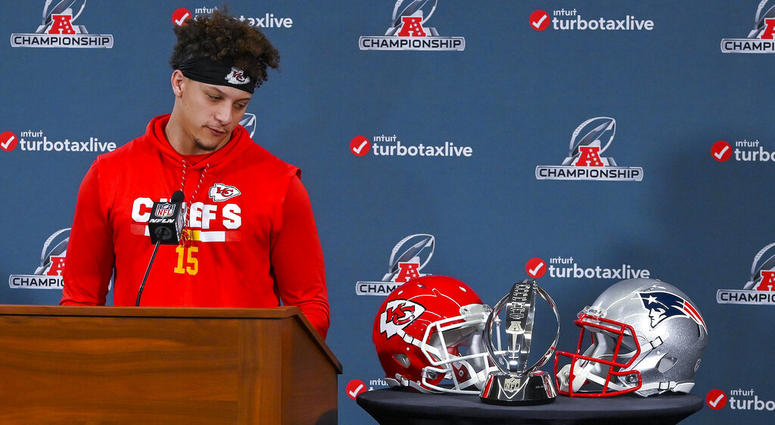 Kansas City Chiefs quarterback Patrick Mahomes Kansas City Chiefs quarterback Patrick Mahomes