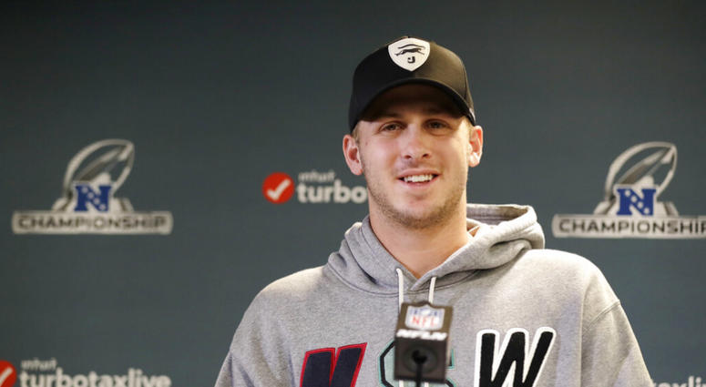 Los Angeles Rams quarterback Jared Goff Los Angeles Rams quarterback Jared Goff