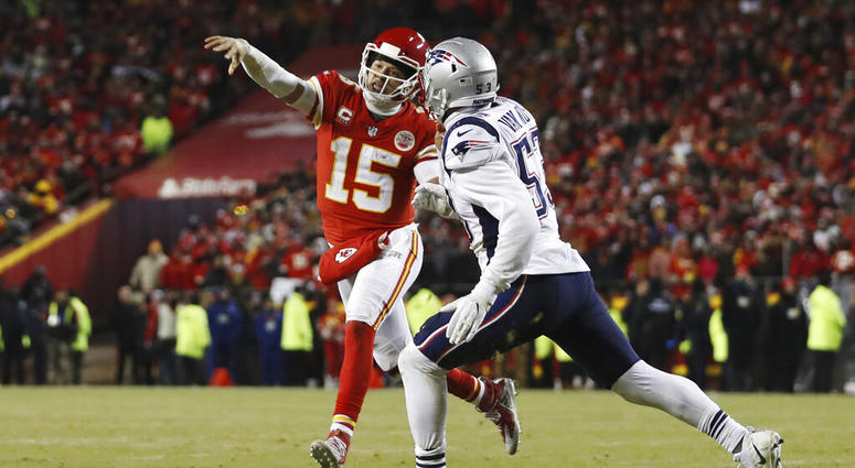 Kansas City Chiefs quarterback Patrick Mahomes Kansas City Chiefs quarterback Patrick Mahomes